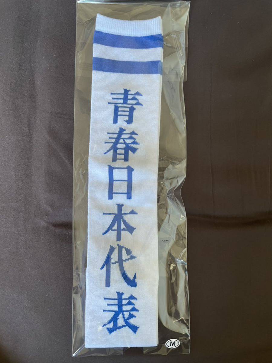 新しい学校のリーダーズ 靴下 女子用 M 青春日本代表 白 タレント