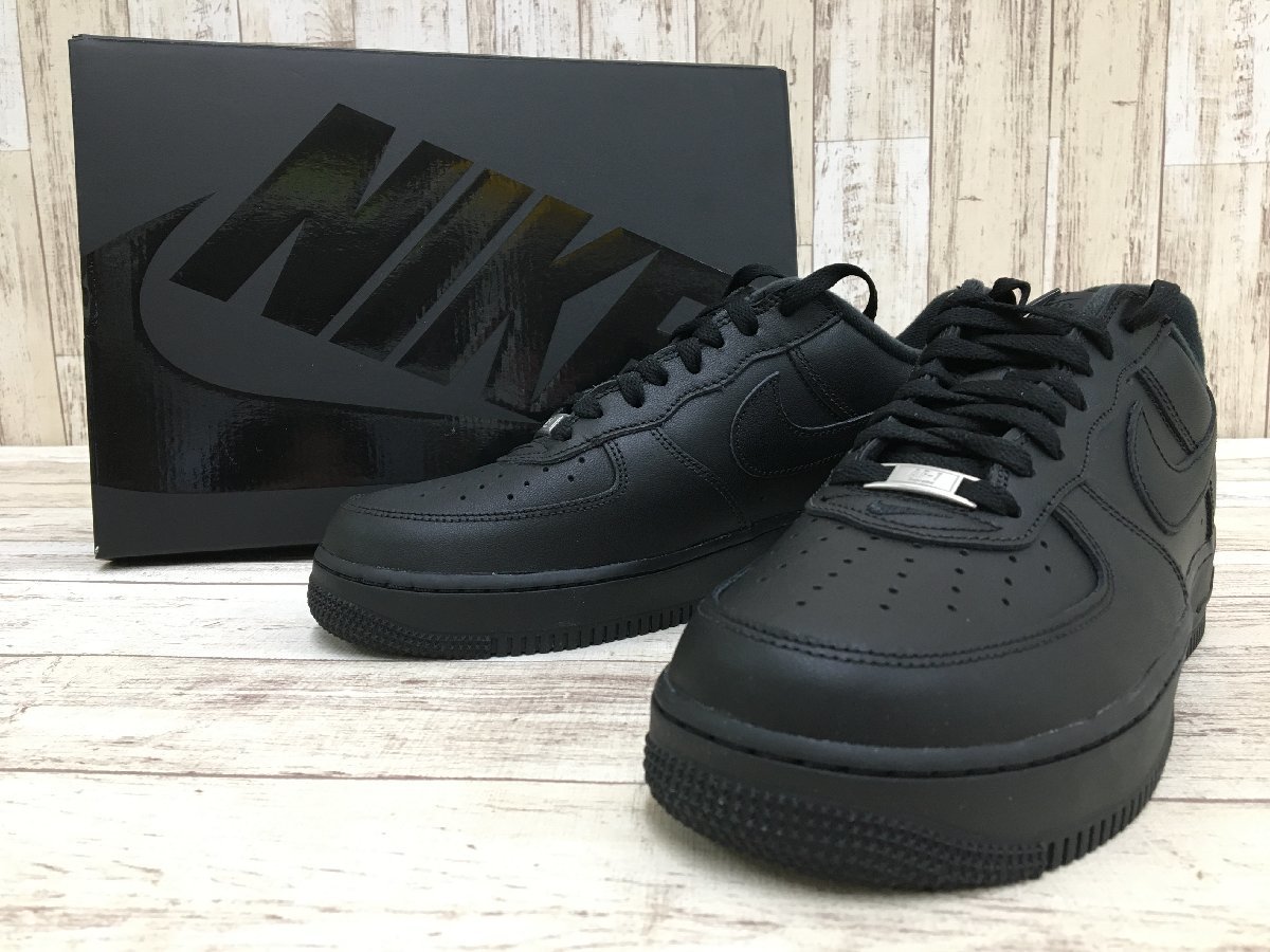 148B Supreme × NIKE AIR FORCE 1 LOW BLACK CU9225-001 シュプリーム ナイキ【未使用】