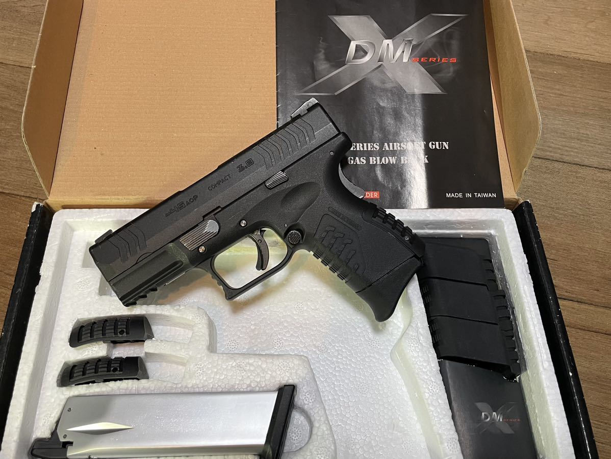 WE 東京マルイ XDM3.8 コンパクト ガスガン ガスブローバック XD-M