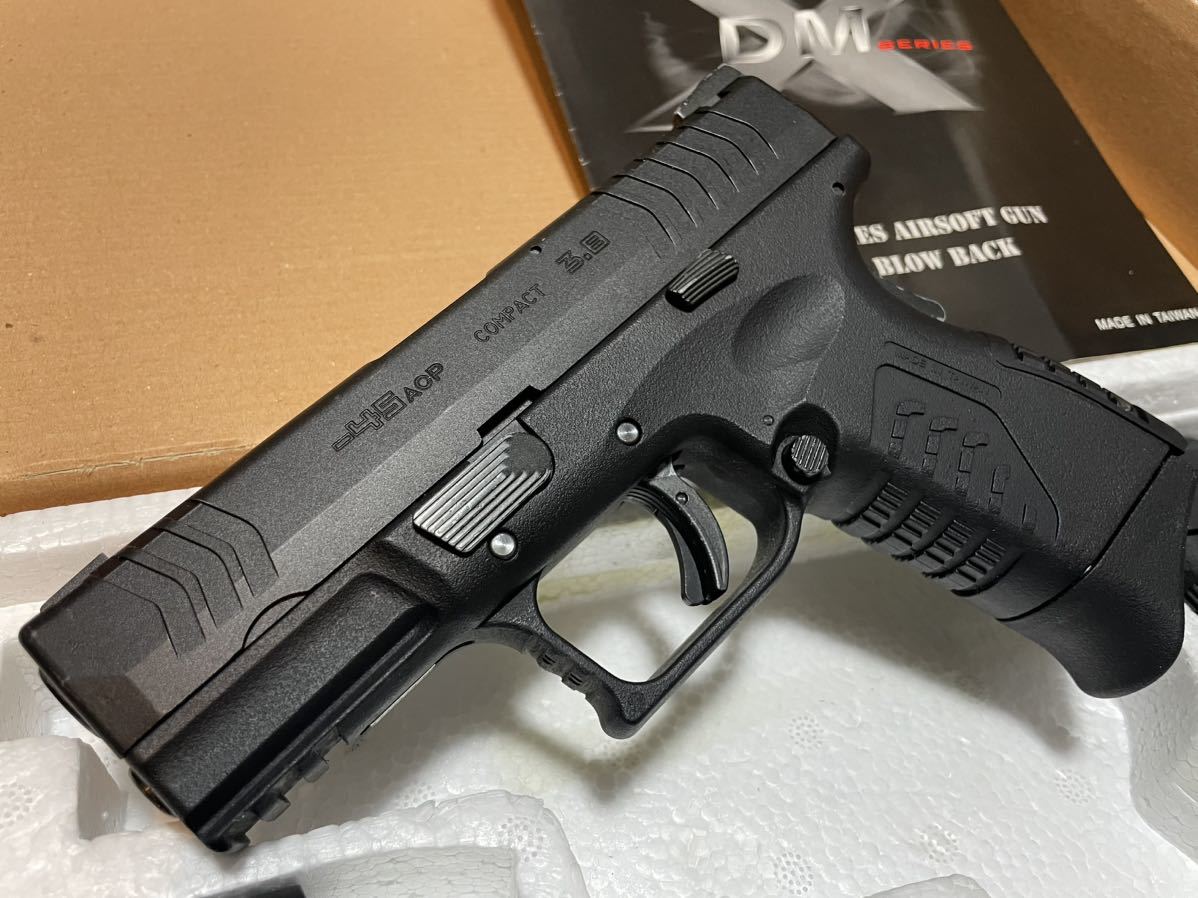 WE 東京マルイ XDM3.8 コンパクト ガスガン ガスブローバック XD-M