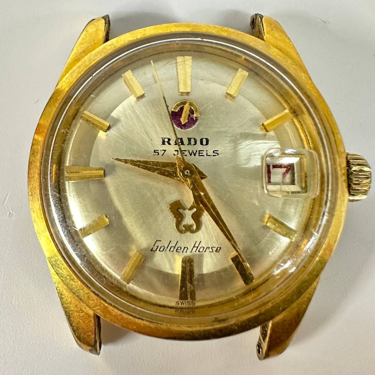 1円~【実動】RADO ラドー Golden Horse ゴールデンホース 自動巻き 