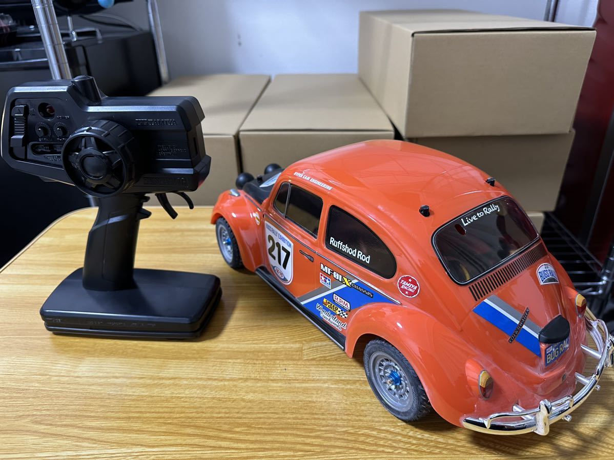【中古】TAMIYA ゴルフ2ボディ (MF-01Xシャーシ) プロポ付き 中古TAMIYA ゴルフ2ボディ (MF-01Xシャーシ) プロポ付き タミヤ