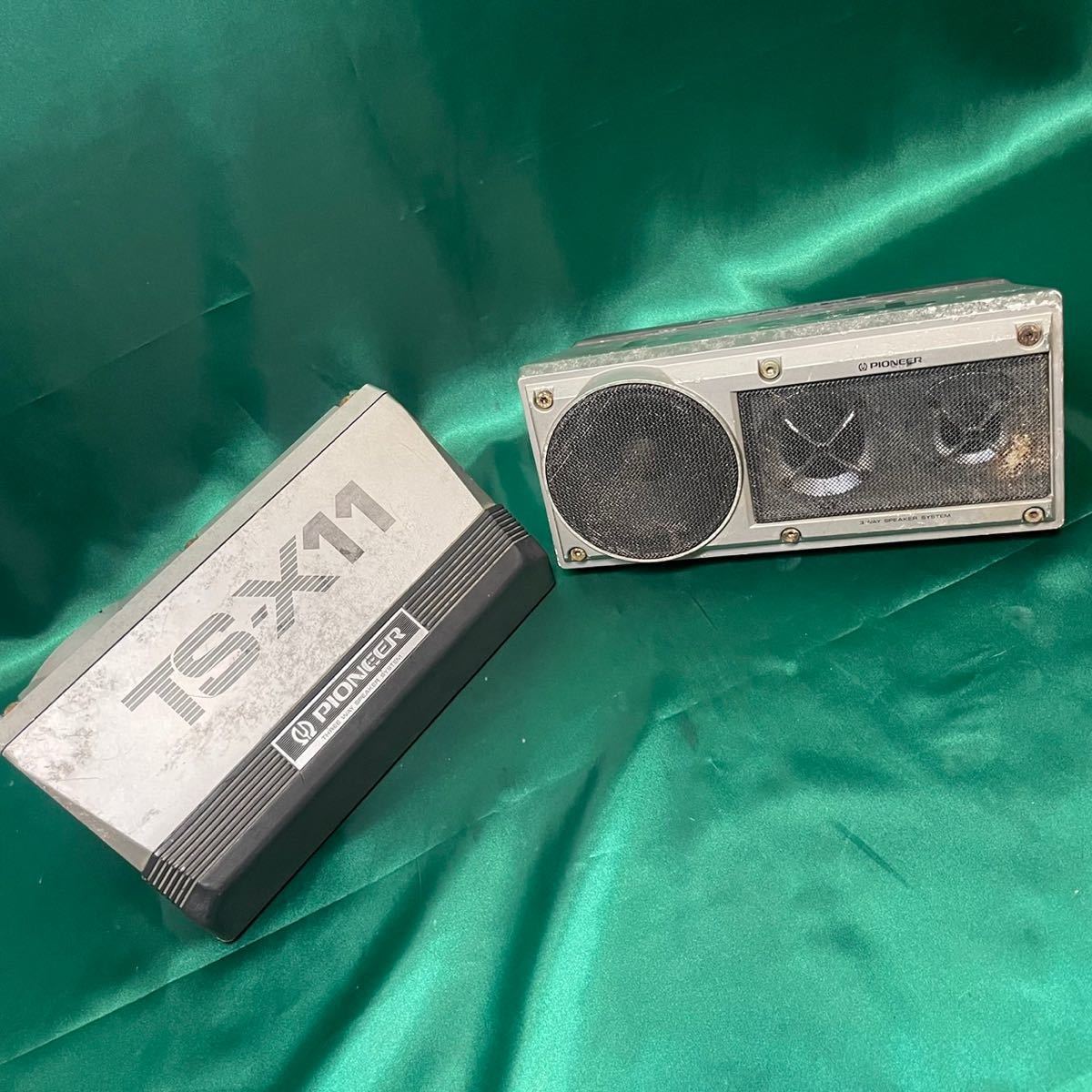Pioneer TS-X11 3ウェイ スピーカー 左右 ペア カーオーディオ