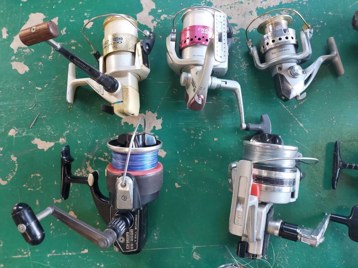 1円～☆DAIWA SHIMANO その他 リール まとめて 16個セット 1円スタート