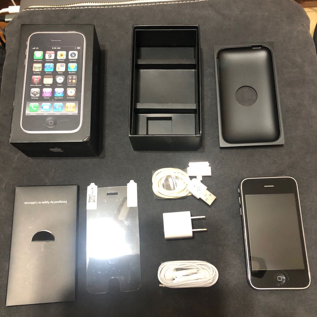 【動作品】希少 iPhone 3GS ブラック 16GB 付属品一式 美品 iPhone3GS ＋付属品付き(iPhone)｜売買されたオークション情報、Yahoo