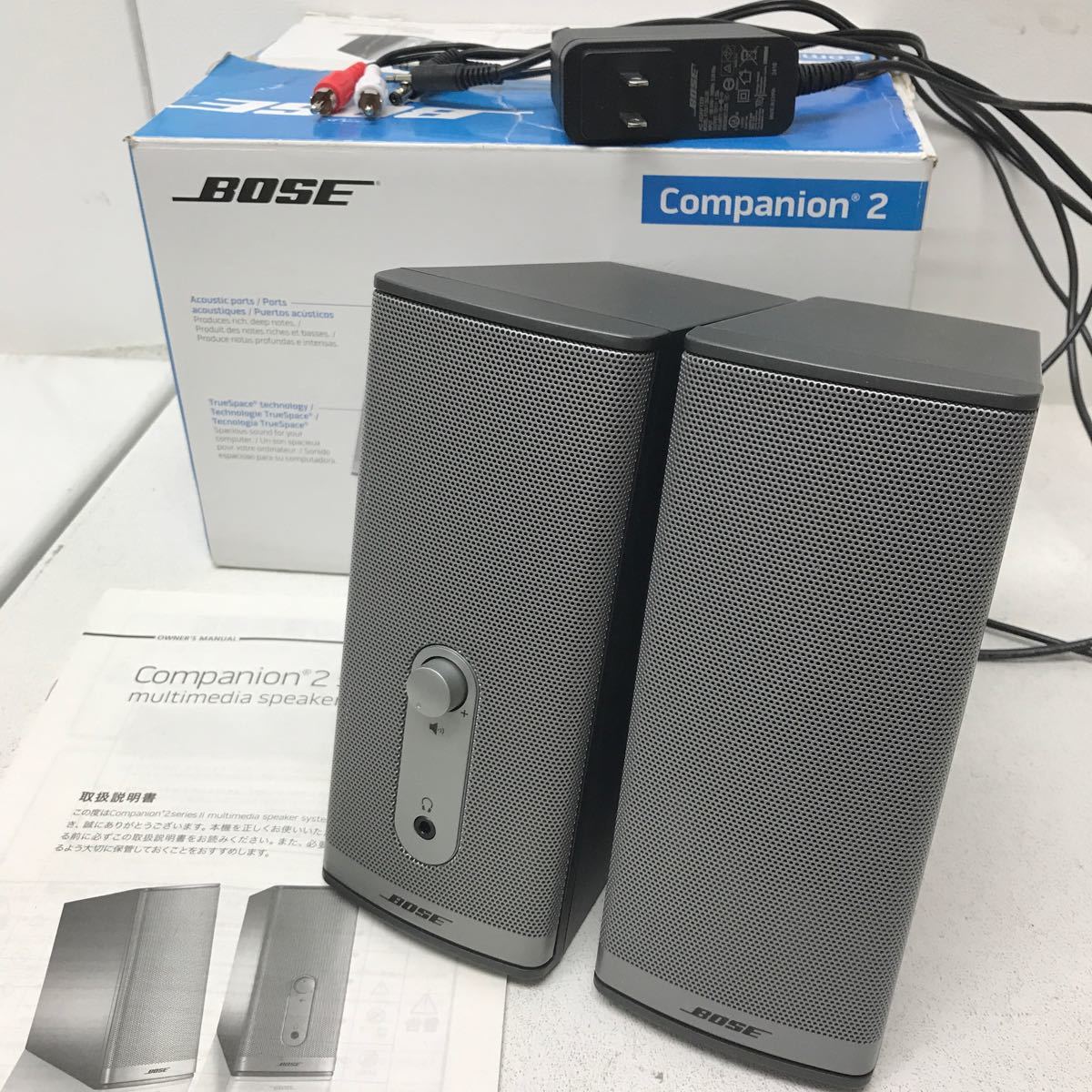 HOT，爆買い 1102F BOSE ボーズ Companion 2 コンパニオン Series Ⅱ PCスピーカー アクティブスピーカー スピーカー オーディオ機器 現状渡し(スピーカー本体)｜売買されたオークション情報、yahooの商品情報をア BOSE