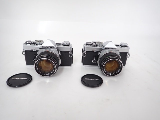 OLYMPUS オリンパス フィルム一眼 OM-1 シルバー 50mm F1.4 レンズ付き
