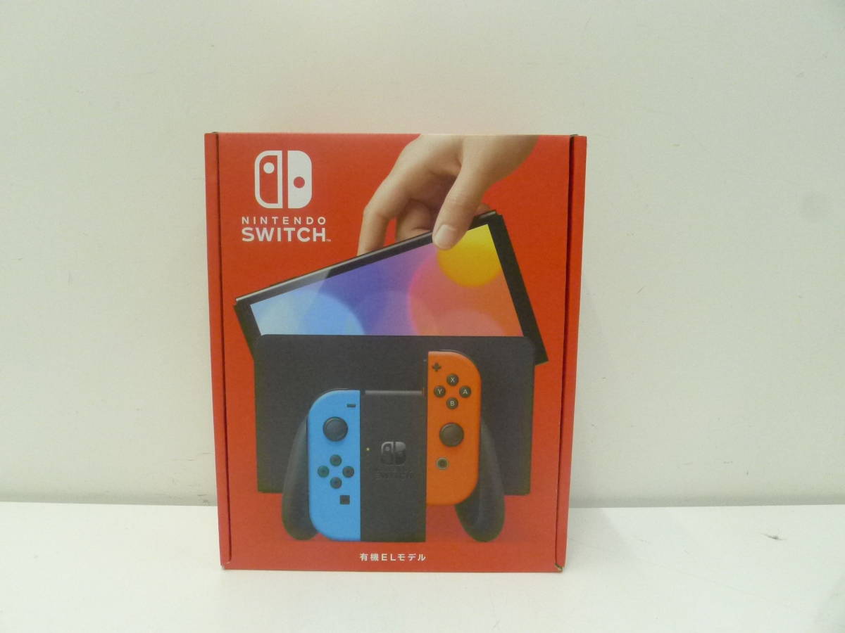 ◎1円スタート！【未使用】任天堂 Nintendo Switch 有機ELモデル