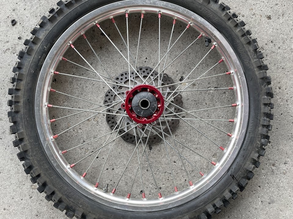 HONDA純正 CRFフロントリム HONDA純正 crf フロントホイール CRF