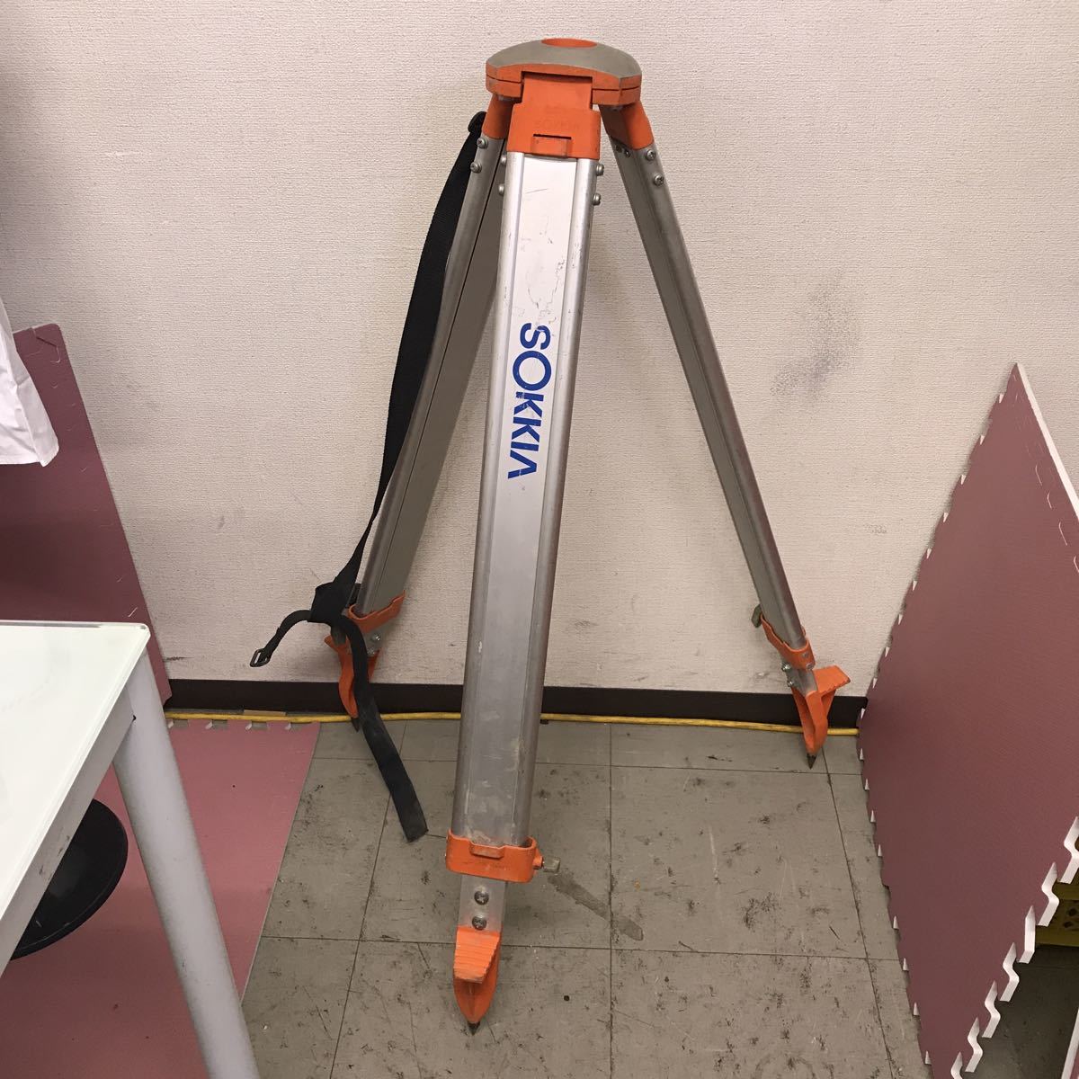 f# ② 測量用三脚 SOKKIA ソキア アルミ三脚 オートレベル アルミ製 
