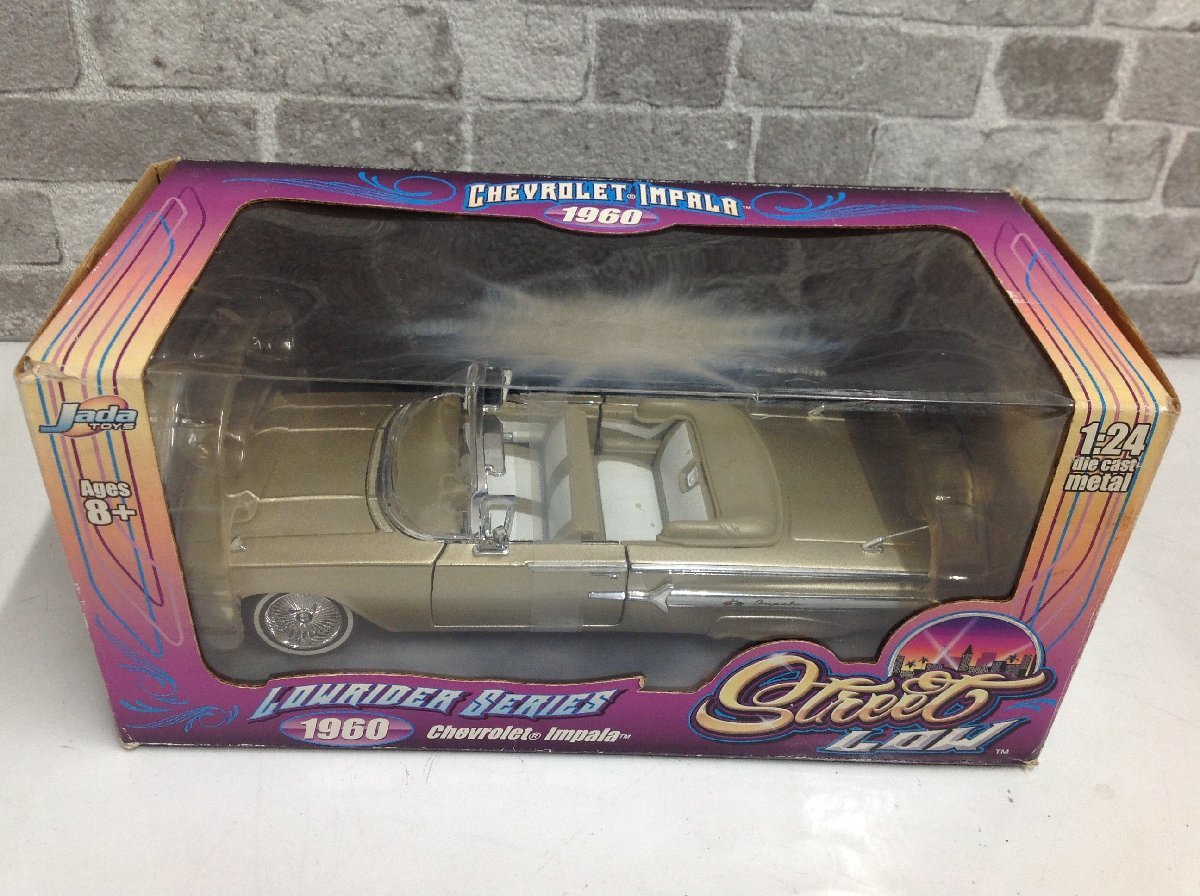 Jada toys◇1960 Chevy Impala 1:24 未開封 Street Low Lowrider