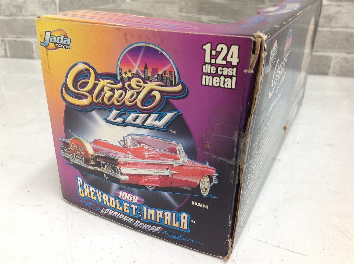 Jada toys◇1960 Chevy Impala 1:24 未開封 Street Low Lowrider