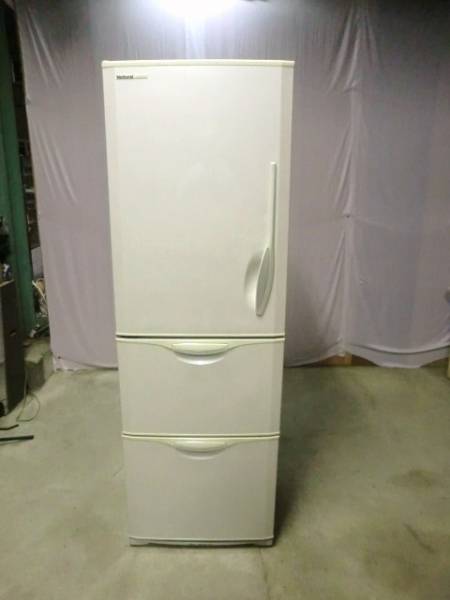 ナショナル ノンフロン冷蔵庫 365L 03年製 NR-CV372L-SH 6-2-8A(300 