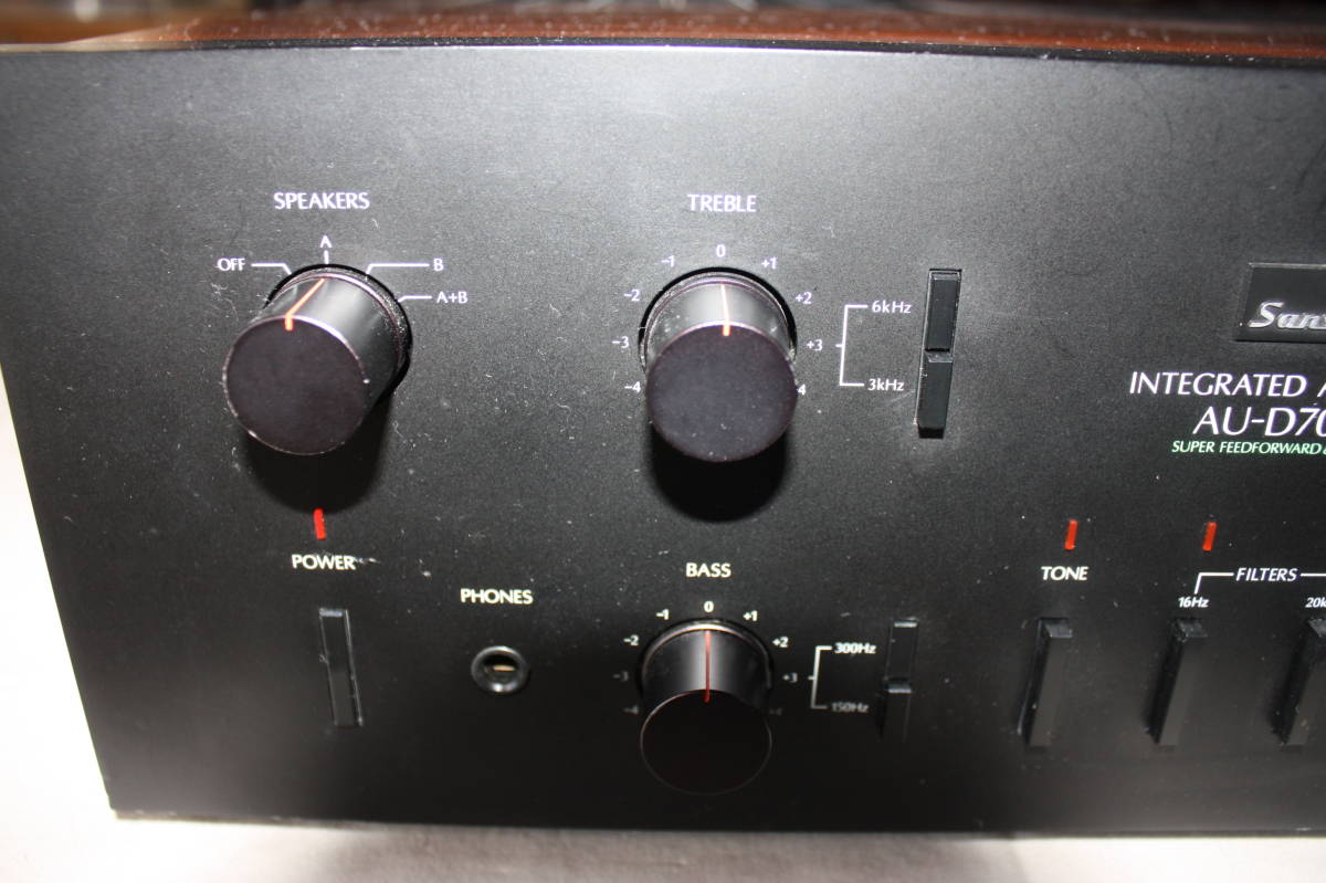 SANSUI AU-D707F　　プリメインアンプ　動作品_2