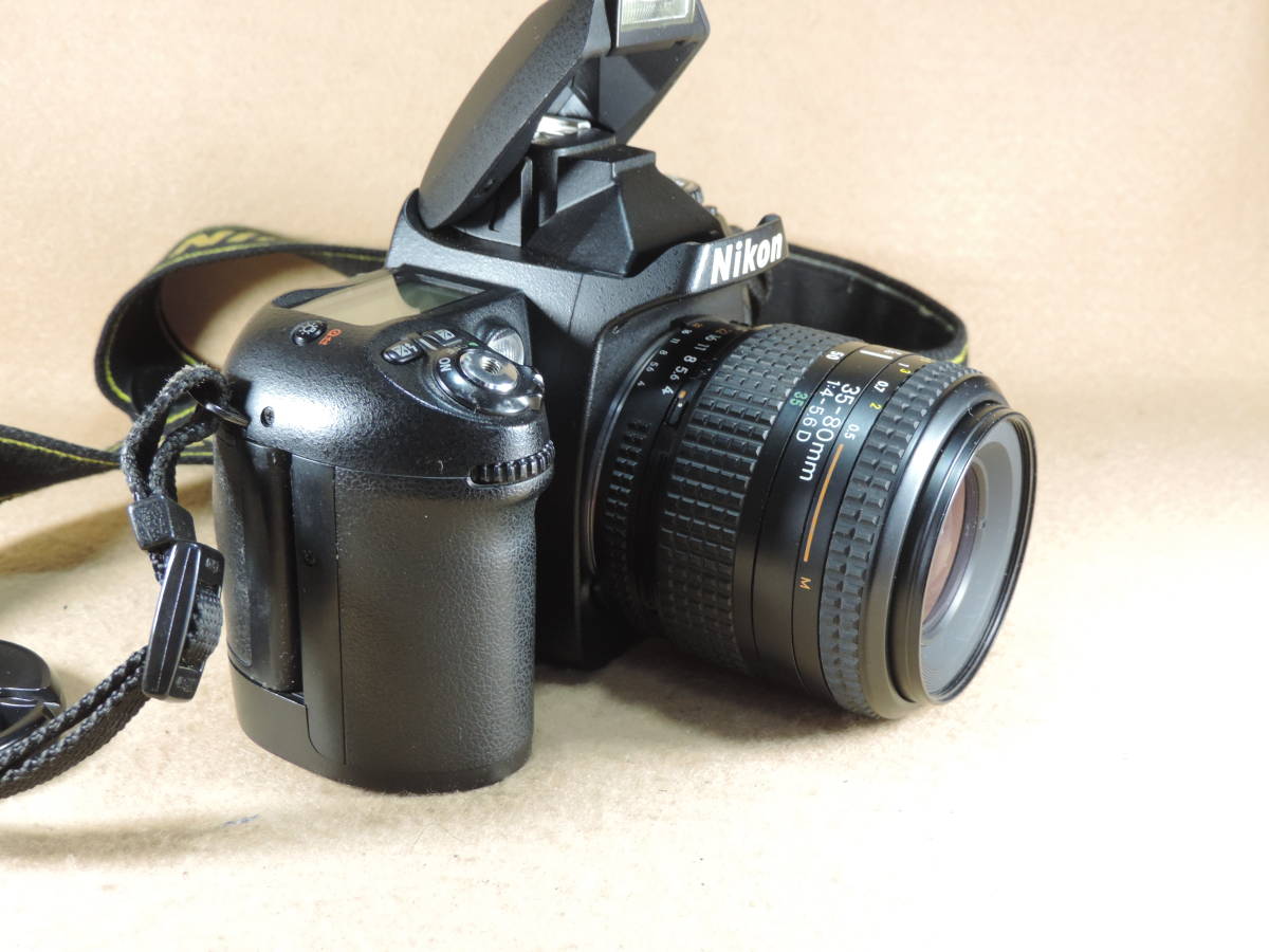【夢オク】ニコン Nikon F80カメラ 　AF NIKKOR 35-80mmF4-5.6Dズームレンズ　一眼レフカメラ　美品　コレクション放出
