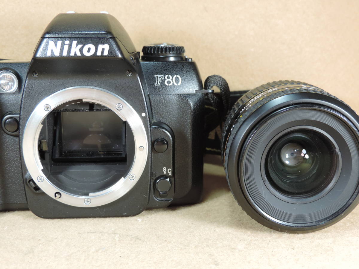 【夢オク】ニコン Nikon F80カメラ 　AF NIKKOR 35-80mmF4-5.6Dズームレンズ　一眼レフカメラ　美品　コレクション放出