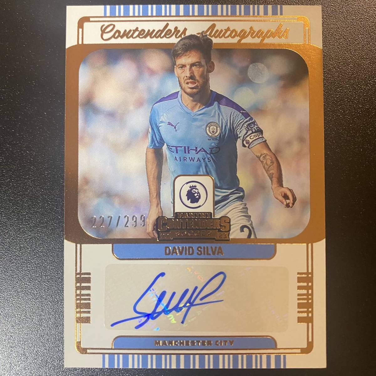 2022-23 Panini Chronicles Contenders Autograph David Silva