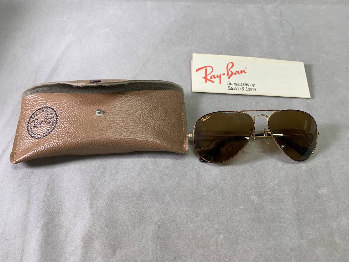 VINTAGE【RayBan/レイバン】B&Lボシュロム シューター ティアドロップ