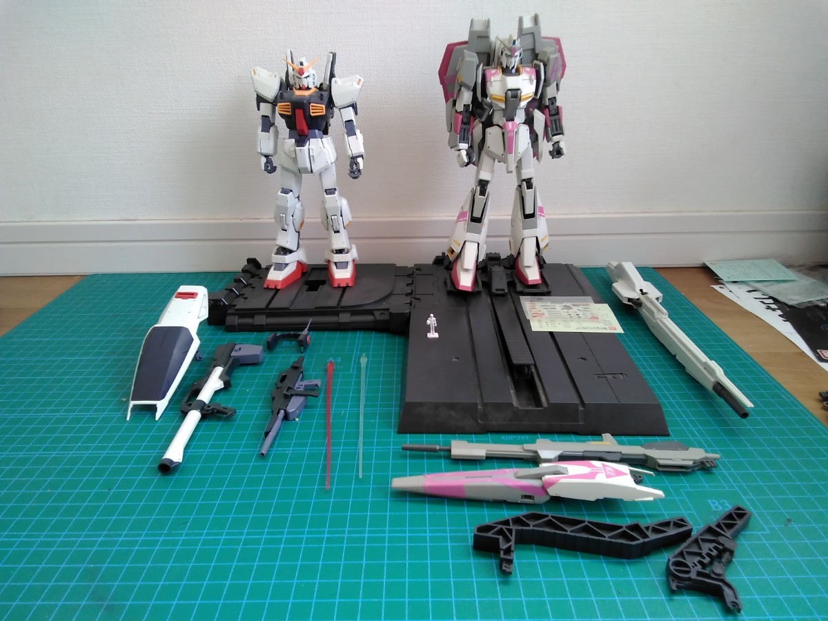 ガンプラ MG 3点セット 最安値】 MG Z 3号機 MK -2 Ver 2.0完成品セット