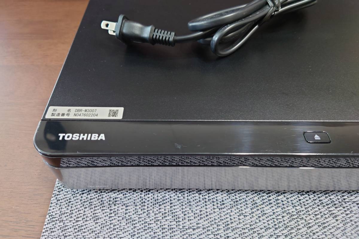 DBR-M3007 TOSHIBA REGZA オンライン πK013 タイム [美品] 東芝 REGZA