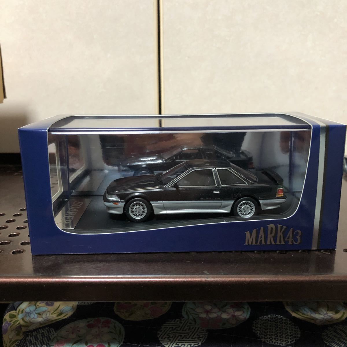 660 MARK43 1/43 トヨタ ソアラ 2.0GT-Twin Turbo L GZ20 1986 純正フルエアロ ミニカー 模型 完成品 ターボ