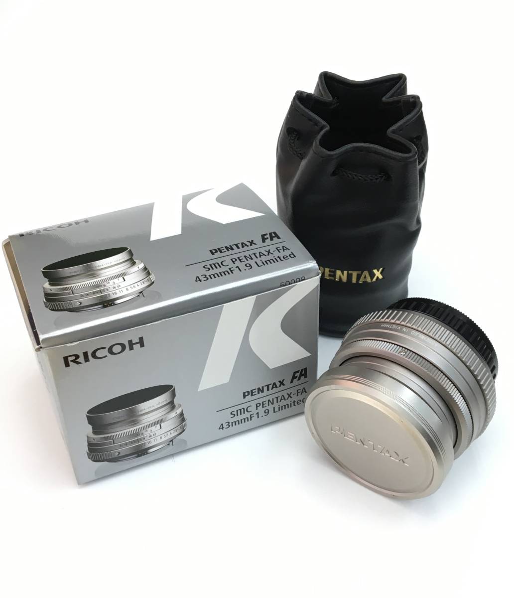 43295　RICOH　リコー　smc　PENTAX-FA　43mm　F1.9　Limited　一眼　レンズ