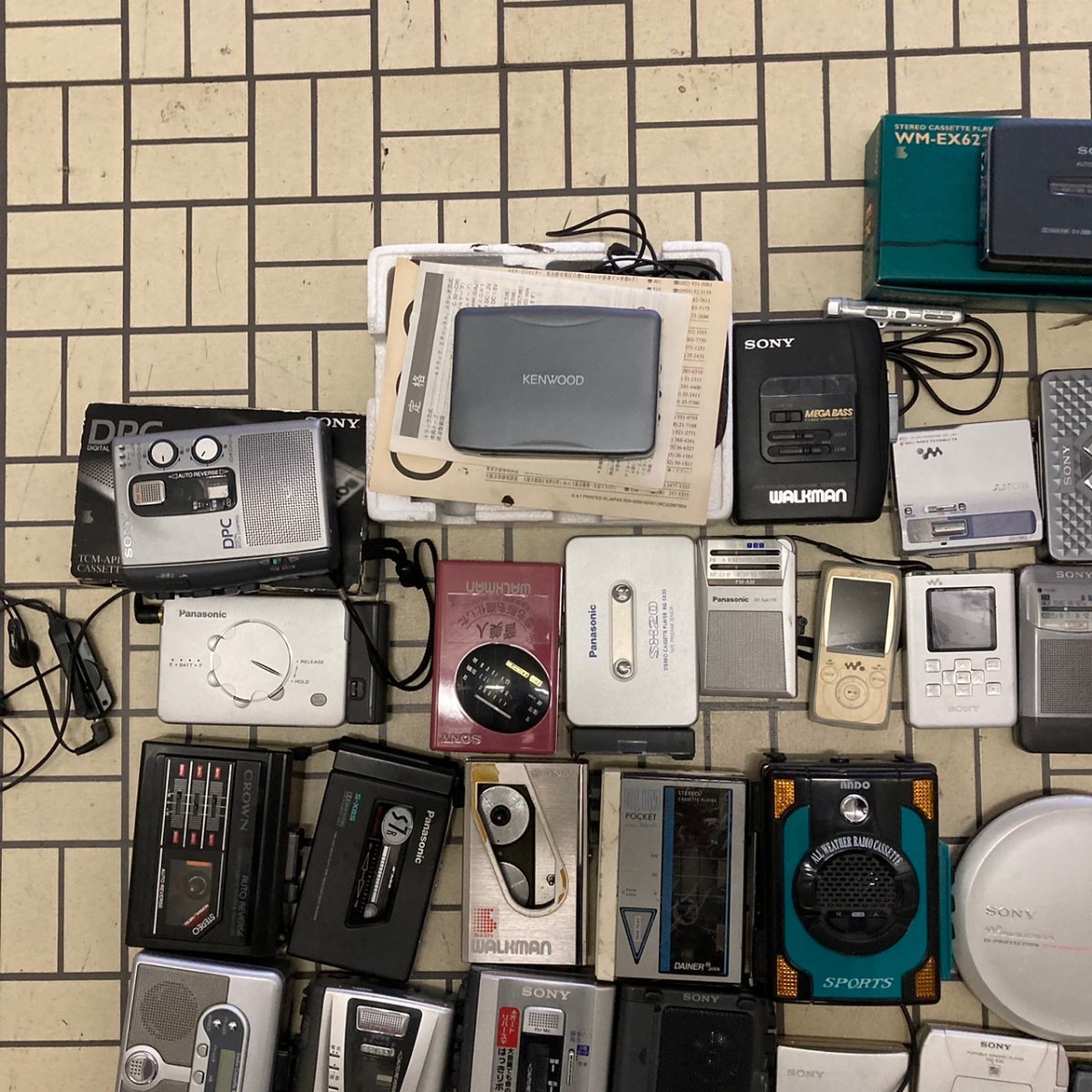 SONY・Panasonic オーディオ機器まとめ売りセット 大量 39台 SONY ソニー パナソニック ケンウッド など カセット