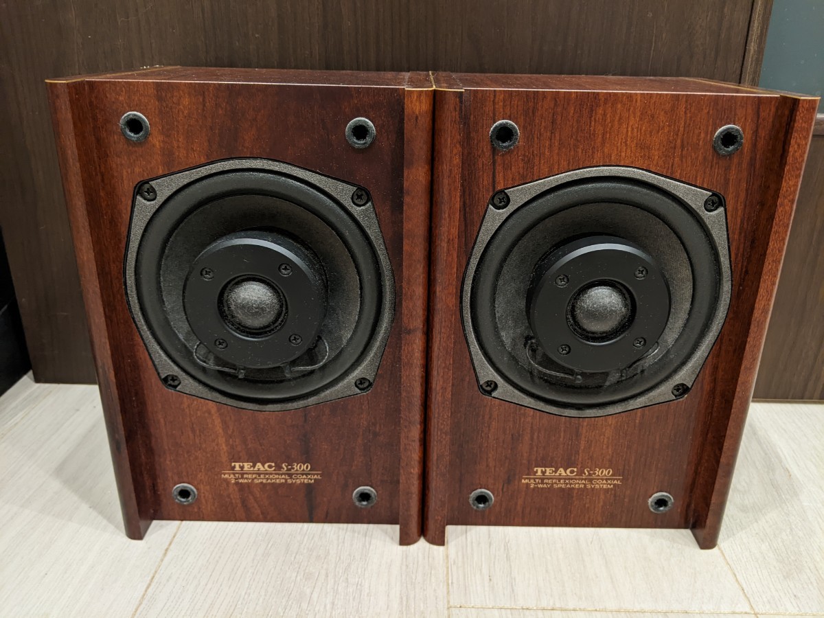 TEAC ティアック 同軸 2ウェイ スピーカー S-300NEO ペア コアキシャル