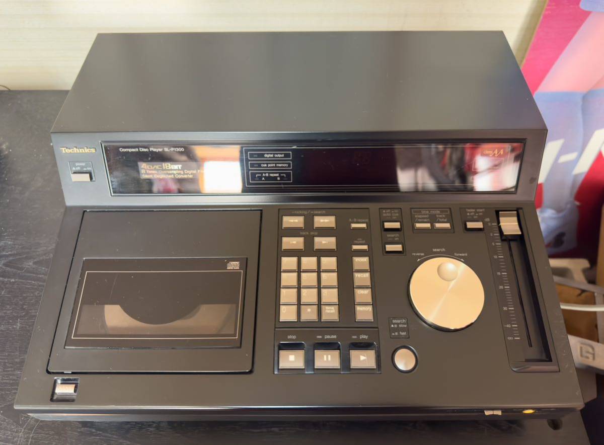 ジャンク品 Technics CDプレーヤー SL-P1300 不動品 テクニクス 