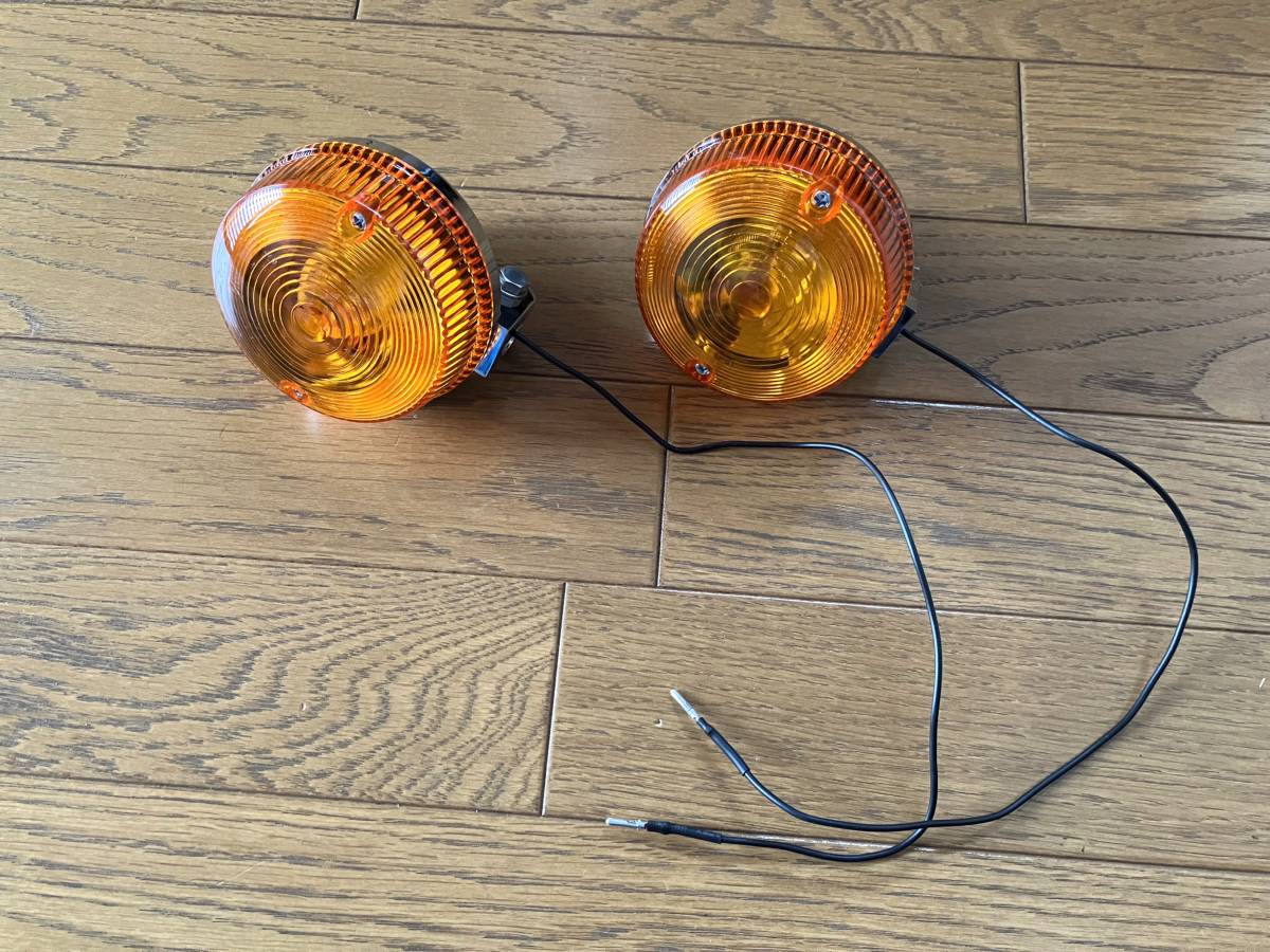 【新品同様】Z1 タイプ ウインカー シングル球 オレンジ ドレミ