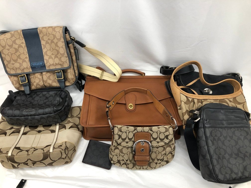 COACH コーチ バッグ・財布おまとめ 9点【BKAE4023】