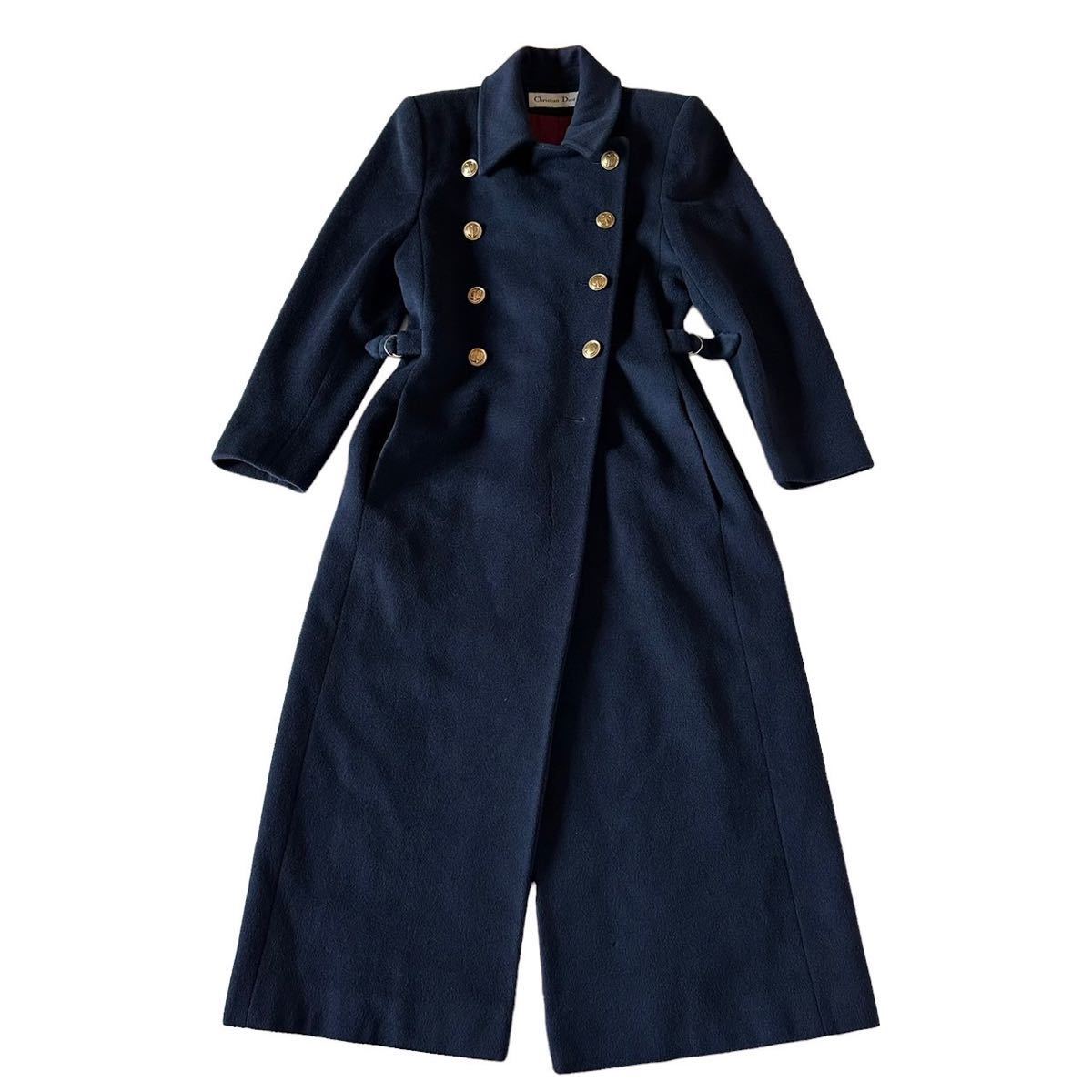 70s 80s Christian Dior クリスチャン ディオール ロングコート COAT 