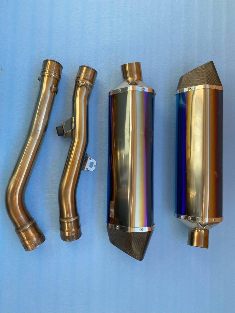 カワサキ Ninja ZX-14R ヨシムラ Slip-On HEPTA FORCE サイクロン 2本