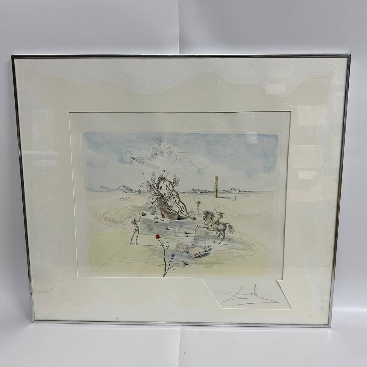 □児玉幸雄 朝のムフタール 梅田画廊取扱い リトグラフ 直筆サイン