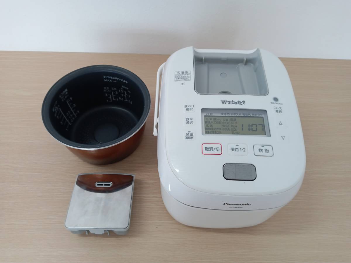Panasonic 炊飯器 SR-PW109 本体 2019年製 Panasonic IHジャー炊飯器