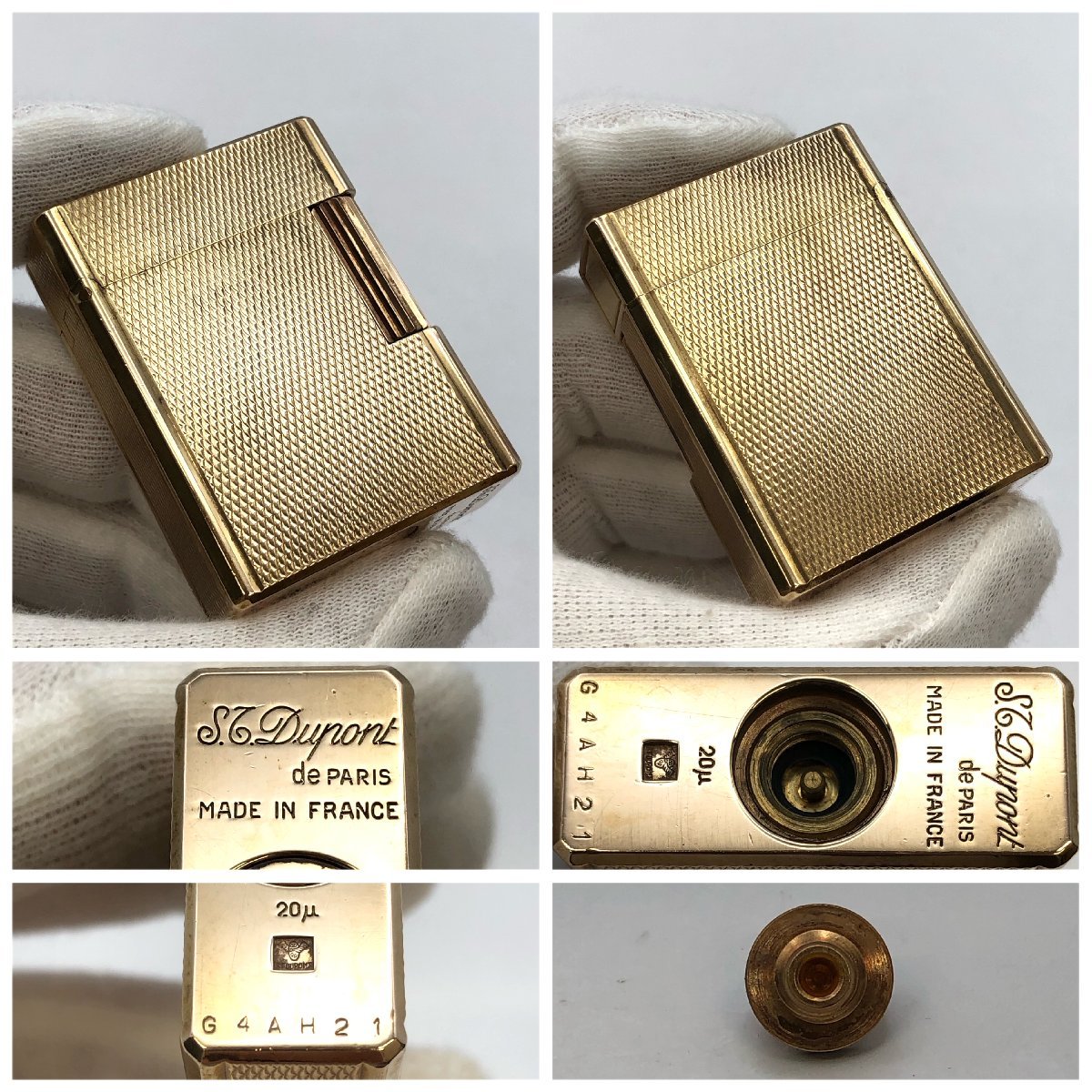 1円~/S.T.Dupont/デュポン/ローラー/ゴールドカラー/ガス 1円~/S.T.Dupont/デュポン/ローラー/ゴールドカラー/ガス