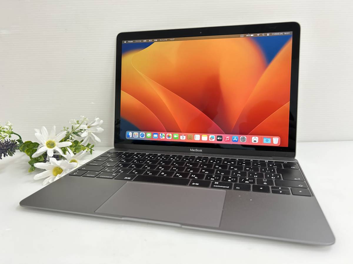 12インチ】Apple MacBook (Retina，12-inch 2017) A1534 Core i5(7Y54 