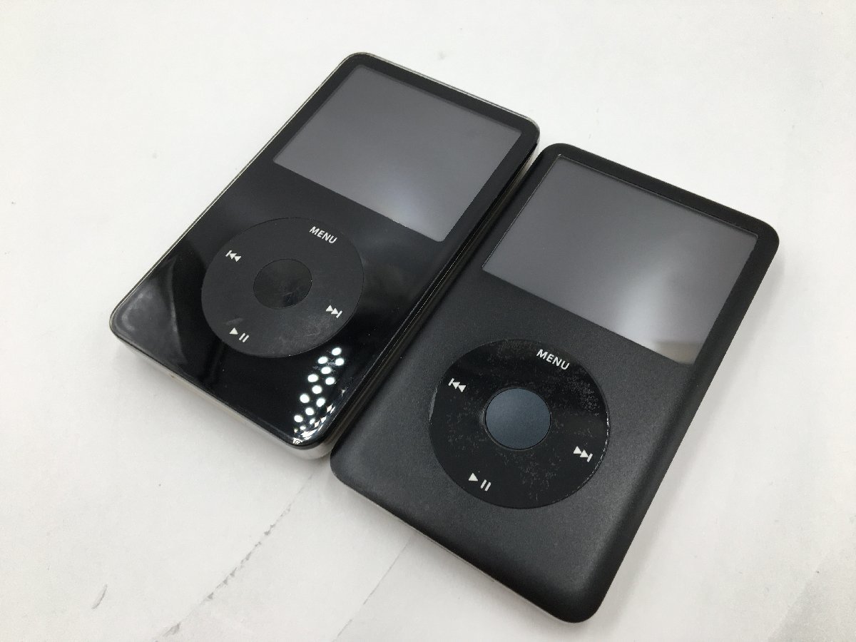 【良品】Apple iPod Classic 80GB 本体 MA450J ♪△【Apple アップル】iPod Classic MA450J MB147J 80GB 2点セット