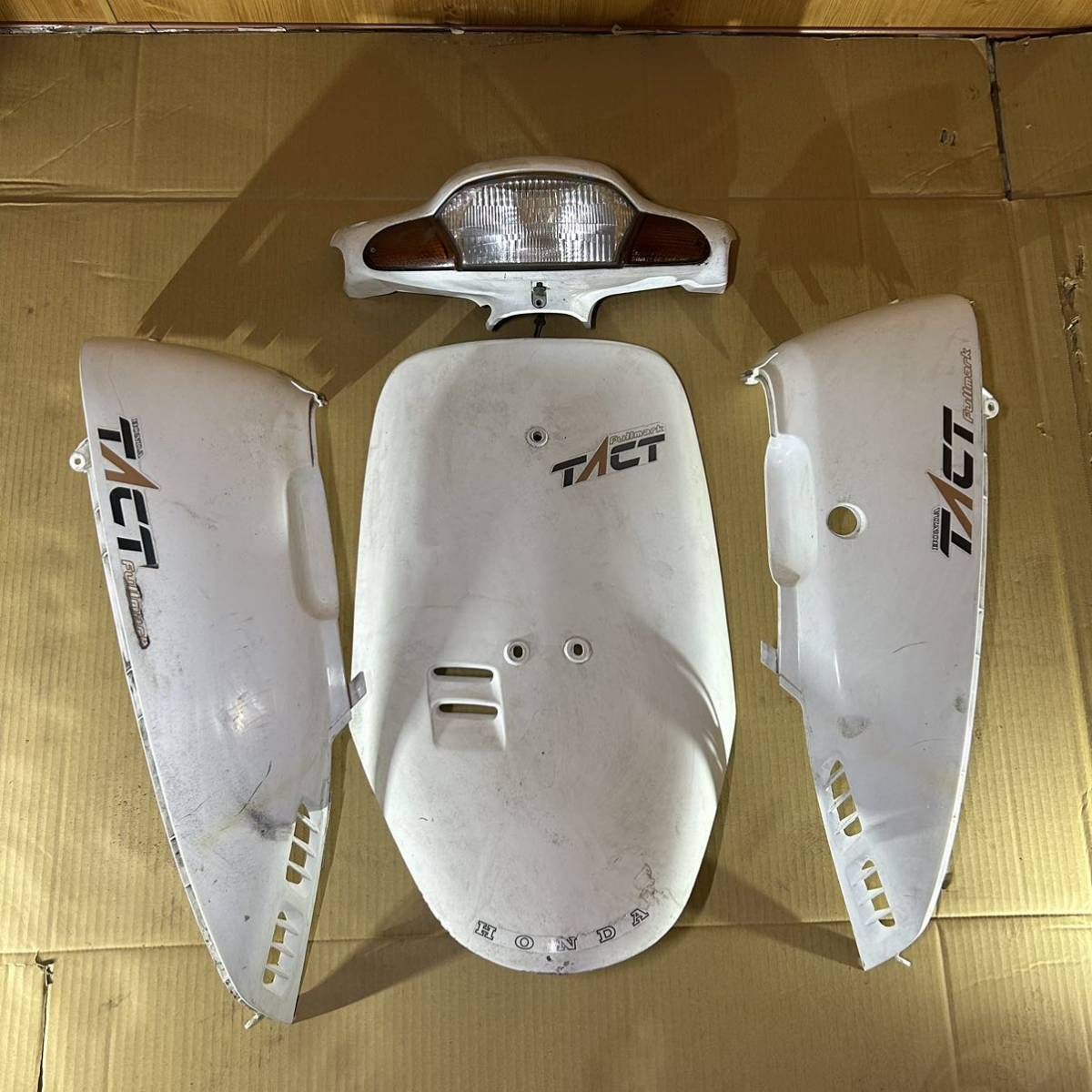 af16 タクト 外装 ○純正カウル外装セット AF16-1161 フルマークタクト⁄TACT「FM」AF05E