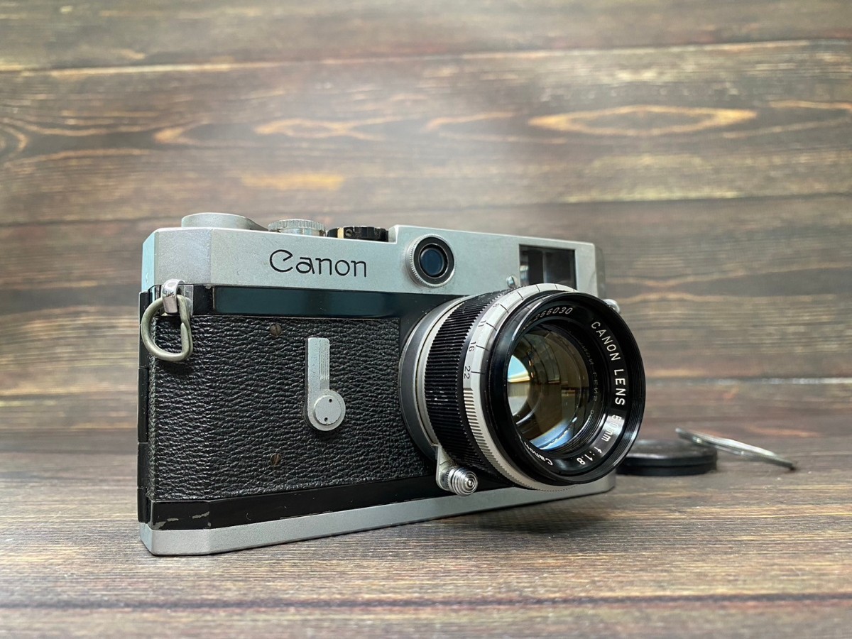 Canon P キヤノン 50mm フィルムカメラ CANON + レンジファインダー