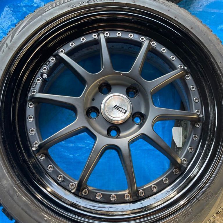 タナベ SSR professor プロフェッサーSP3 18インチ 7.5j +43 PCD114.3 