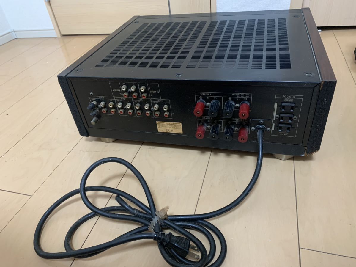 SONY TA-F555ESR プリメインアンプ ソニー - : 公式通販 動作未確認