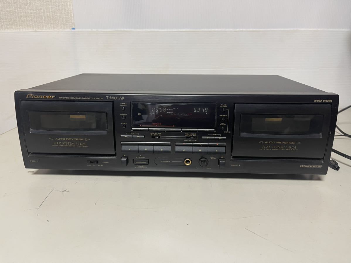 PIONEER パイオニア T-W01AR カセットデッキ 中古 T-W01AR パイオニア