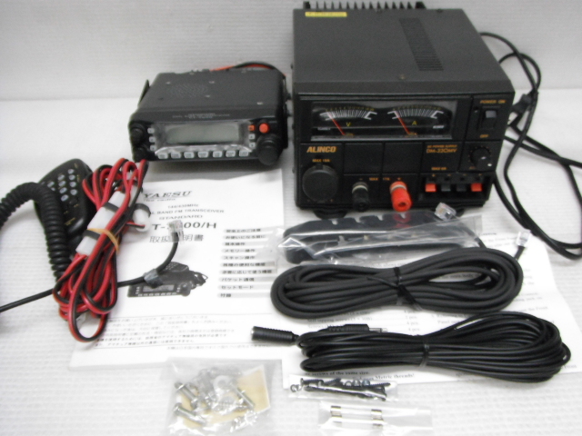 YAESU ヤエス STANDARD FT-7900 ALINCO DM-320MW 直流安定化電源 YSK
