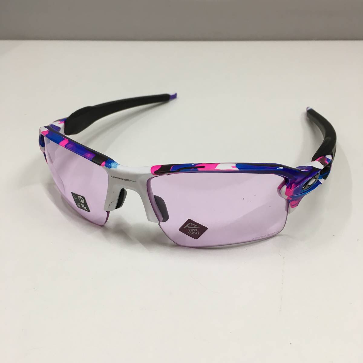 ●古3905　OAKLEY　オークリー　サングラス　FLAK2.0 XL　スタンダードフィット　OO9188-G559　箱・ケースあり