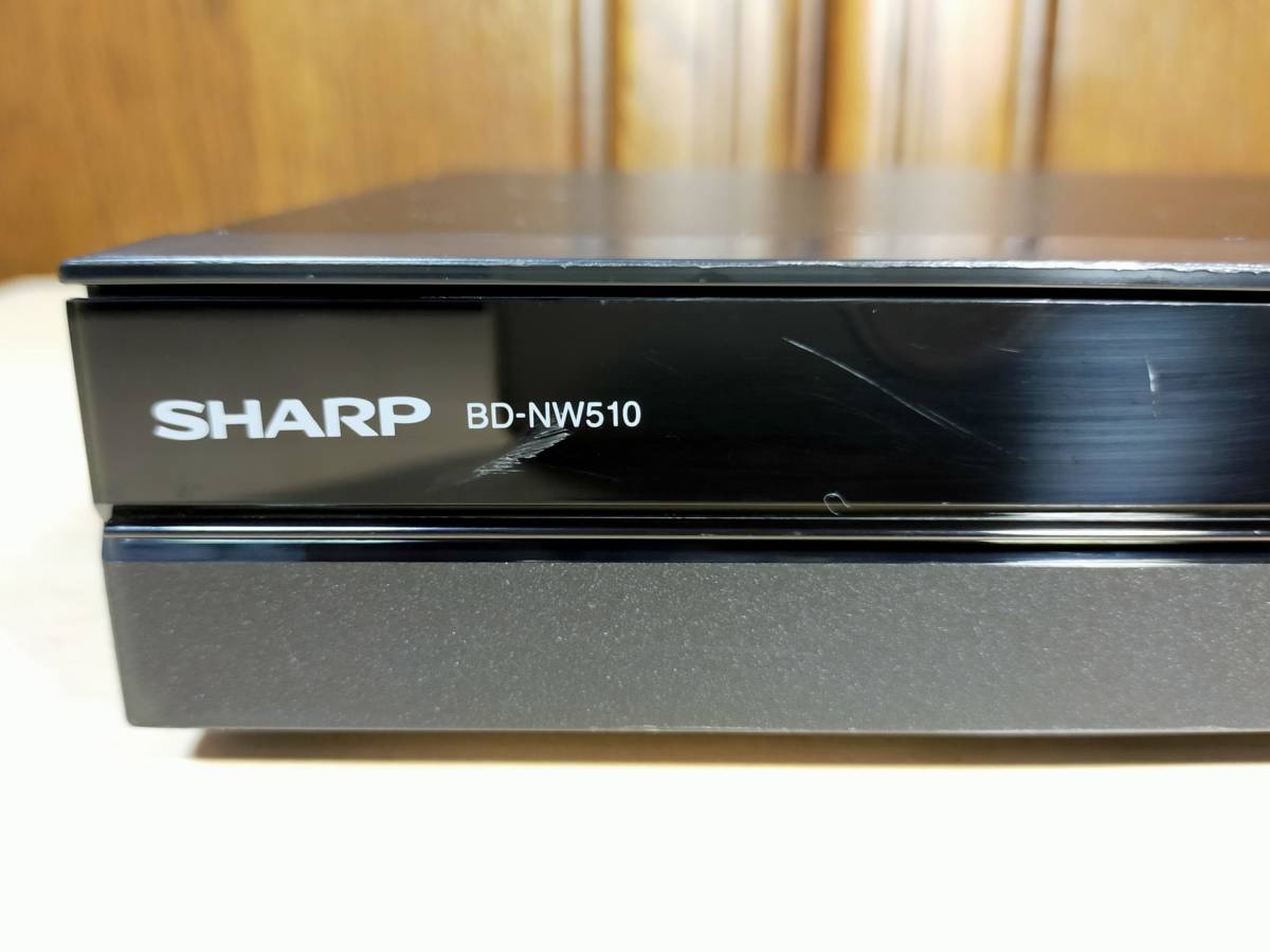 2番組同時録画 SHARP AQUOSブルーレイ BDーNW510 2番組同時録画