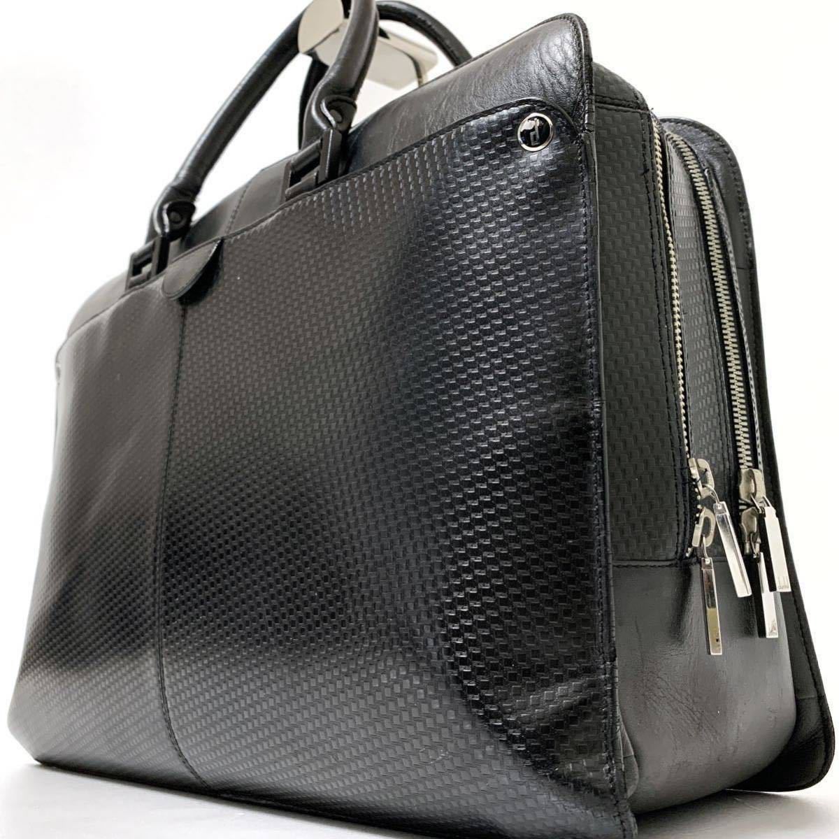 GANZO ガンゾ GUDジーユーディー ブリーフケース バーガンディ メンズ