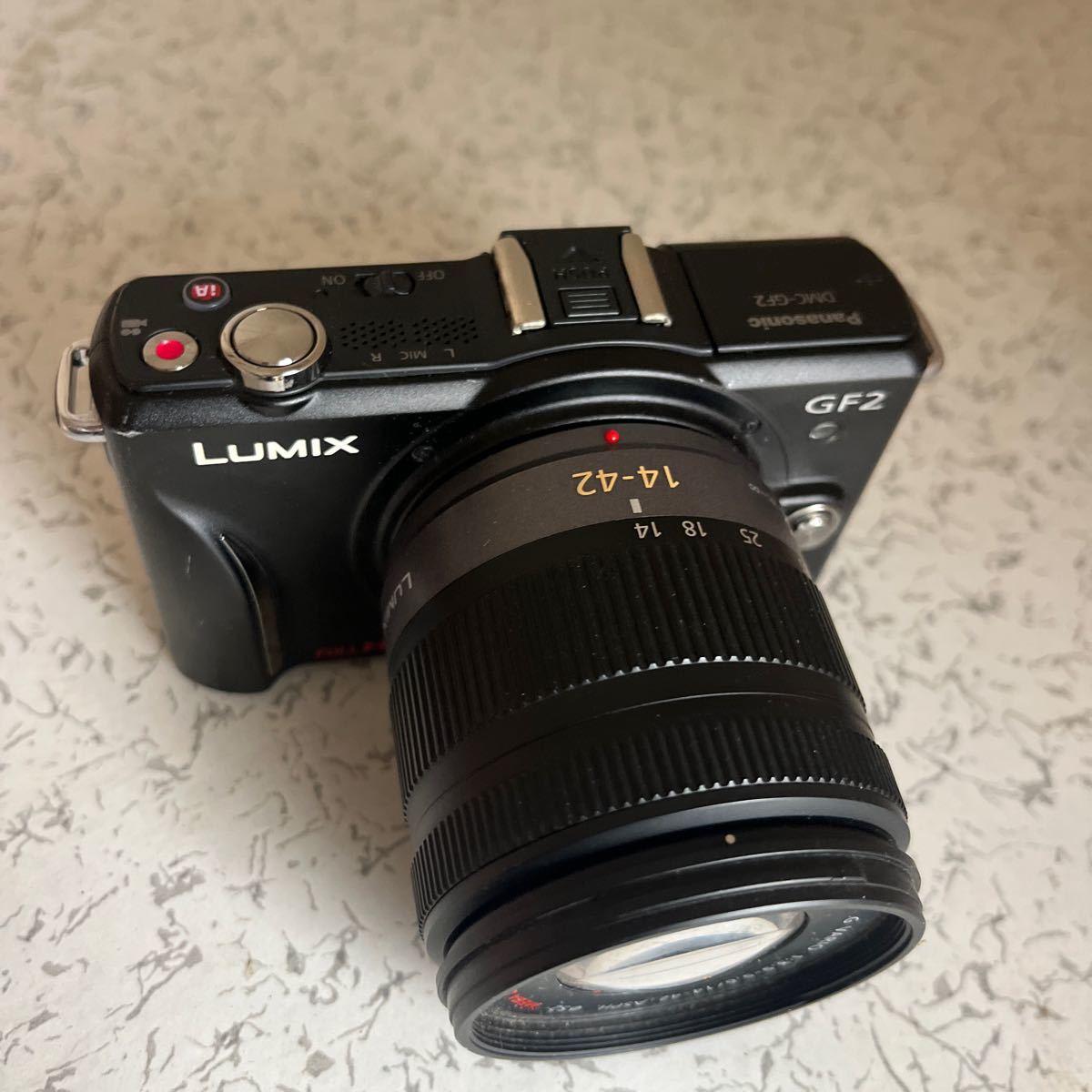 Panasonic LUMIX DMC-GF2 ジャンク Panasonic LUMIX DMC-GF2 ブラック レッド 公式通販