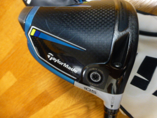 ●SIM2 MAX D 　10.5度　　ツアーAD PT5 R1 　ヘッドカバー付属 SIM2 MAX ツアーAD UB 5s フレックス