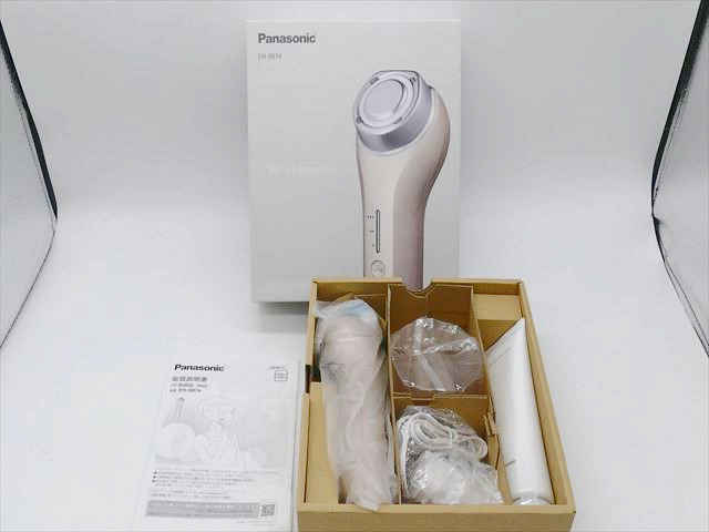 未使用　Panasonic　パナソニック　EH-SR74　RF美顔器　ウォータークリアジェル付き　EH-4R01　フェイスケア　充電式　家庭用美容器